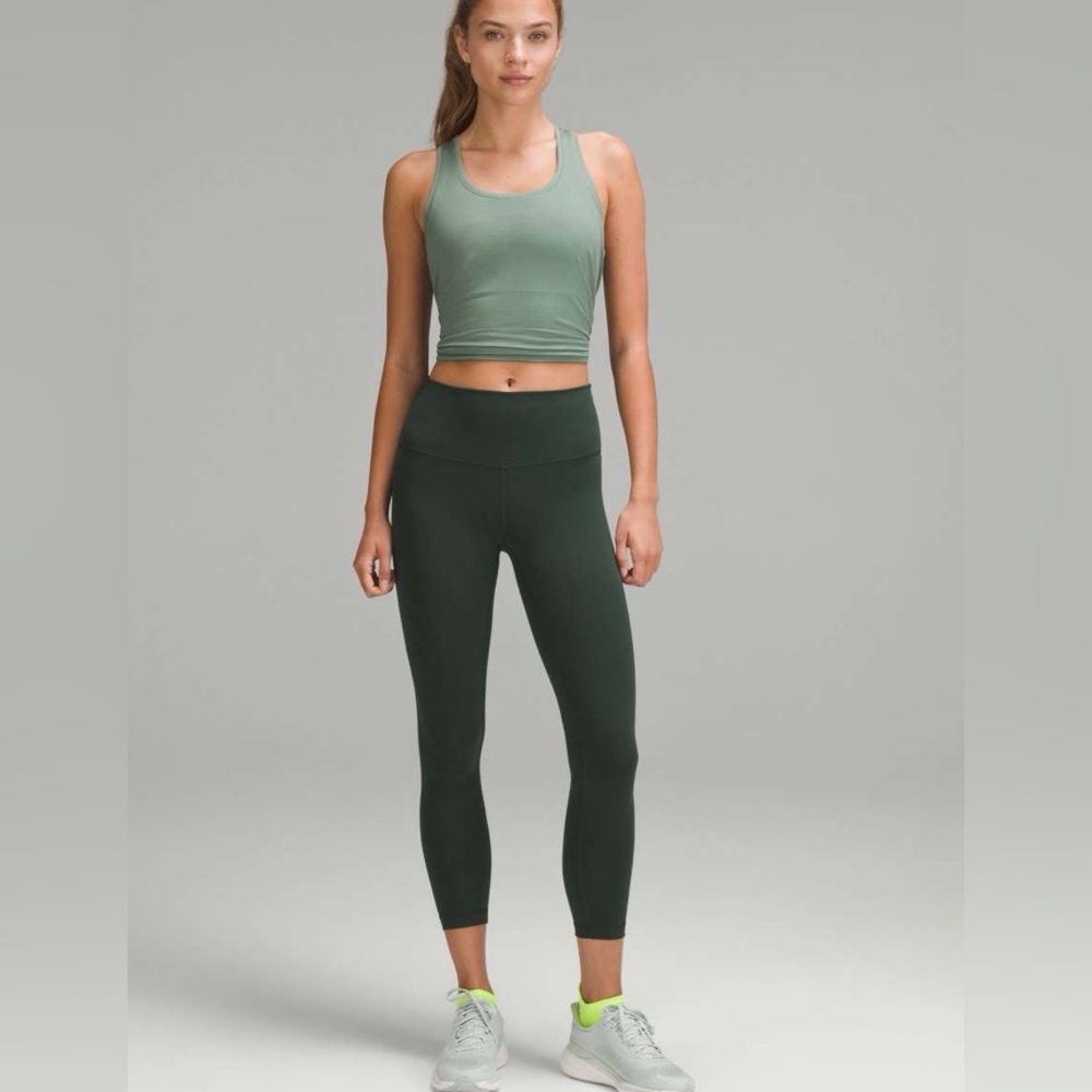 Lululemon Wunder Train High-Rise Tight 25"‎ Legacy Green Size 4